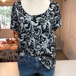 Express simple top with key hole button in back.